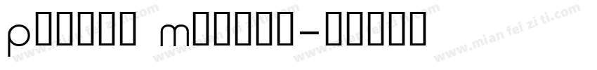 Parish Medium字体转换